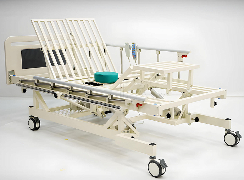 MET LIFT UP Электрическая четырёхсекционная кровать-вертикализатор с функцией переворачивания  и туалетом от производителя